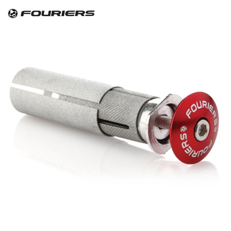 Fouriers Dviračių expander Alluminum lydinio laisvų Rankų įranga Expander Plug Stiebo Viršaus Dangtelis 28.6 mm, 1 1/8