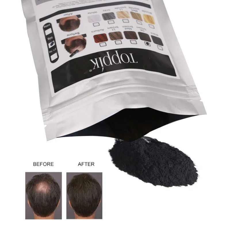 100g Toppik Papildymo maišelis įkrauti Plaukų Pastato Skaidulų Netekimas Produktų Plaukų Keratino Skaidulas, Momentiniai Perukas Atauga Milteliai didmeninės