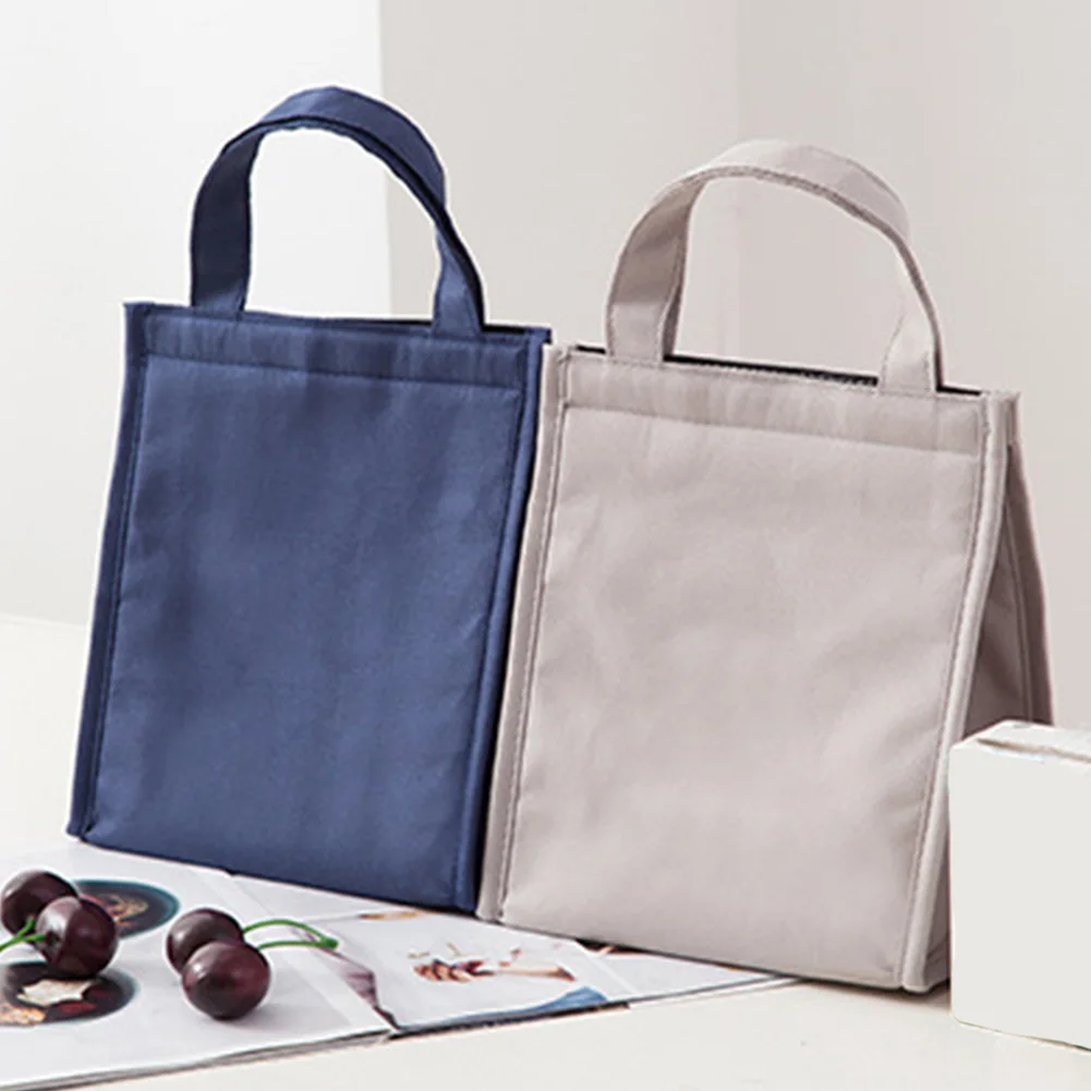 Paprastas stilius izoliuoti pietūs maišą, izoliuoti iškylą aliuminio folija, atsparus vandeniui pietūs maišą maisto išsaugojimo saugojimo krepšys