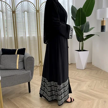 2020 Naujas Islamo Musulmonų Mados Ponios Abaja Dubajus Dydžio Artimuosiuose Rytuose, Arabų Aukštos Kokybės Elegantiškas Wemen Drabužiai