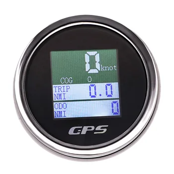 52MM Automobilių GPS Spidometras TFT Ekrano Skaitmeninis GPS Spidometras Odometras Kelionės KD Voltmeter 9-32V su GPS Antena