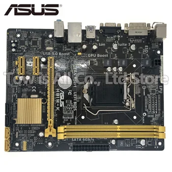 Asus H81M-K Darbastalio Plokštė H81 Socket LGA 1150 i3 i5 i7 DDR3 16G UEFI BIOS Originalus Naudojami originalus motherbaord Karšto Pardavimo