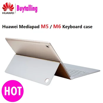 Aukštos Kokybės Ultra plonas Nuimamas Jungiamojo Huawei M5 Keyboard Case cover 