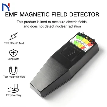 EMF Matuoklį Elektromagnetinio Lauko Spinduliuotės Detektorių Kišeninis Skaitmeninis LCD Dozimetro Testeris K2 Dvasios Metrų EMF Detektorius