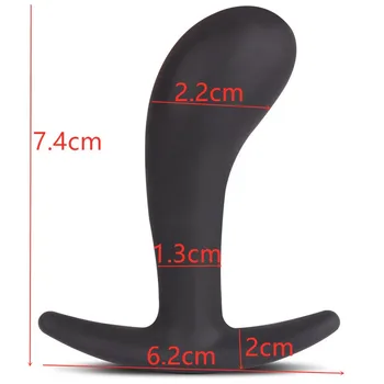 Karšto naujas mažo dydžio Silikono dirželis ant analinis butt plug karoliukai stimuliacija kamuolys dildo prostatos masažas varpos netikrą G spot Sekso žaislas