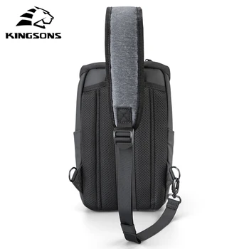 Kingsons 2020 naujo stiliaus mados Tablet kelionės krūtinės maišelį didelės talpos vandeniui Crossbody maišelį, paauglių ir vyrų