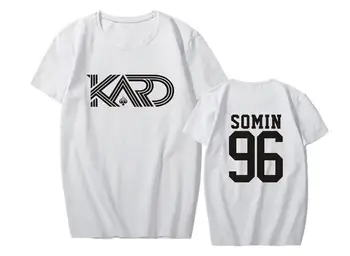 Kpop vasaros stiliaus karda k.a.r.d hola hola albumą pačios valstybės pavadinimas spausdinti, o neck t shirt unisex prarasti trumpomis rankovėmis t-shirt
