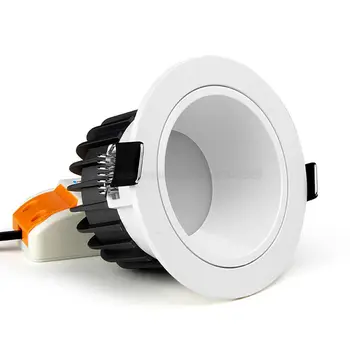 MiBoxer FUT070 6W Anti-glare RGBCCT Reguliuojamas LED Downlight Embedded Lubų Šviesos AC 110V, 220V 2.4 G RF Nuotolinio WiFi APP Kontrolės