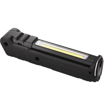 Nešiojamas Žibintuvėlis+COB Šviesos Linterna LED USB Įkrovimo Darbą Šviesos G15 Fakelas Kempingas Palapinė Lempos Automobilių Remonto Darbai Šviesos