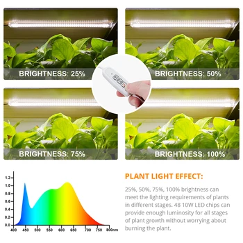 Phytolamp Augalų Laikmatis 3200K Augti Šviesos Juostos Fito Lempa, LED Juostų, Patalpų Gėlių Sodinukai Maitinimo Adapteris Hydroponic Rinkinys