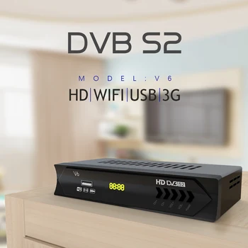 Vmade 2020 Naujausias Visiškai HD 1080P Skaitmeninės TV Box DVB-S2 Palydovinis TV Imtuvas Dekoderis Parama 
