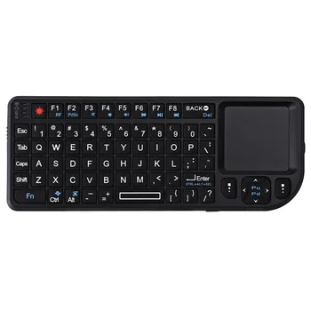 VOBERRY 2.4 GHz Wireless Mini Touch Pad Klaviatūros Su Infraraudonųjų spindulių klaviatūra, Tinka HTPC PS3, PS4