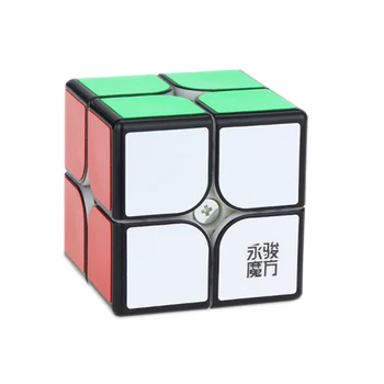 YongJun Neo Magnetiniai Mini Magic Cube Smegenų Dėlionės 2x2x2 M Magico Cubo Profesija Antistress Kubeliai Žaislai Vaikams SpeedCube